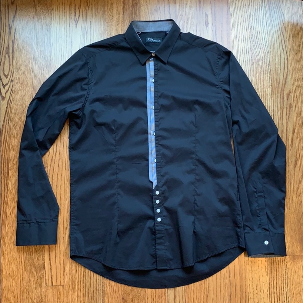 7 Diamonds | Long Sleeve Button Down